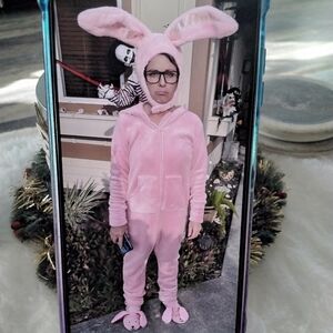 A Christmas Story Ralphies 'Deranged Bunny' Costume Adult